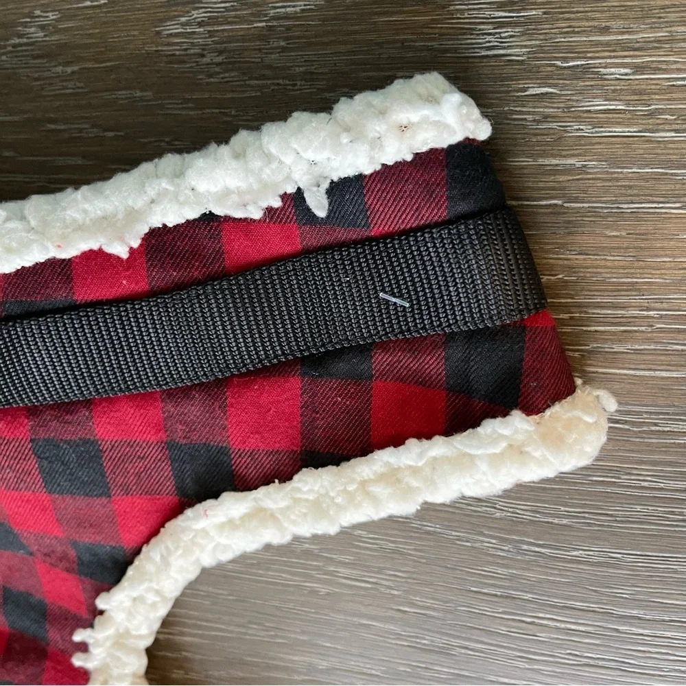 NWT Wondershop Target Buffalo Print Dog Harness Large